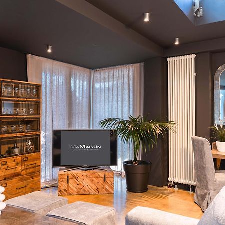 Ma Maison No5 Penthouse Loft, Private Heated Pool, Acropolis View, Ultra High Speed Internet 300 Mbps, Short Walk To Acropolis, Parking Upon Request, 1' From Metro Aten Exteriör bild