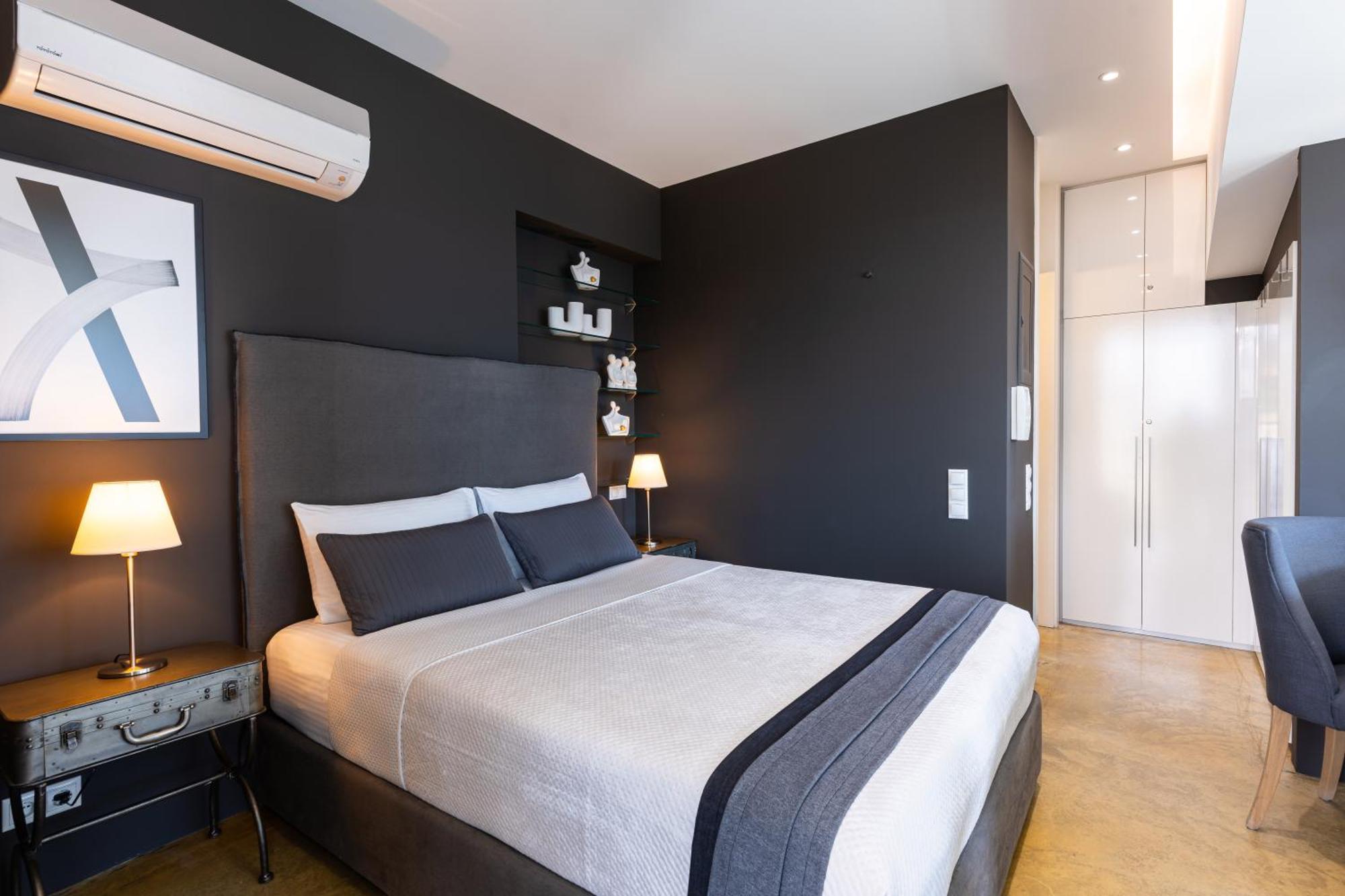 Ma Maison No5 Penthouse Loft, Private Heated Pool, Acropolis View, Ultra High Speed Internet 300 Mbps, Short Walk To Acropolis, Parking Upon Request, 1' From Metro Aten Exteriör bild