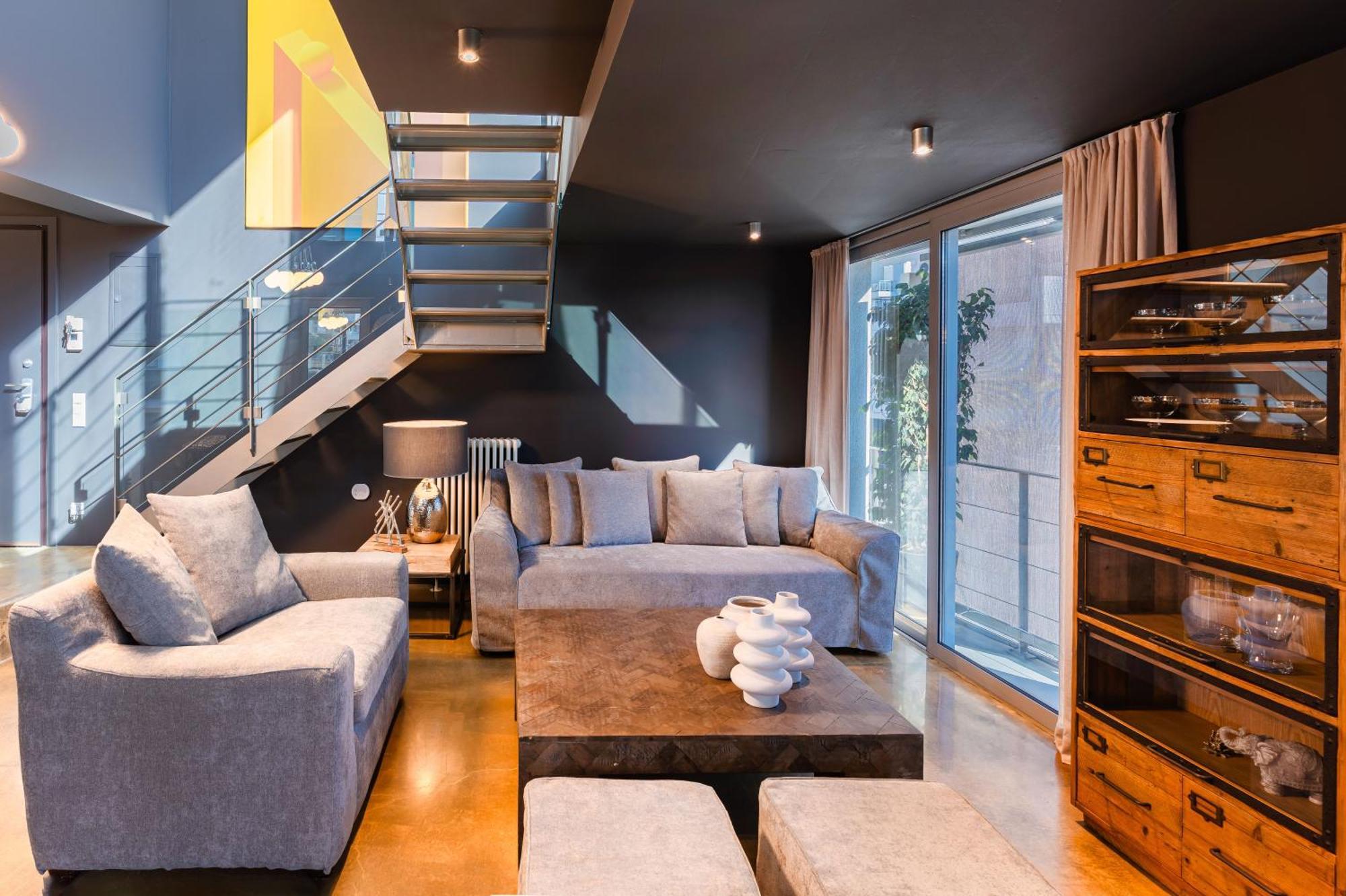 Ma Maison No5 Penthouse Loft, Private Heated Pool, Acropolis View, Ultra High Speed Internet 300 Mbps, Short Walk To Acropolis, Parking Upon Request, 1' From Metro Aten Exteriör bild
