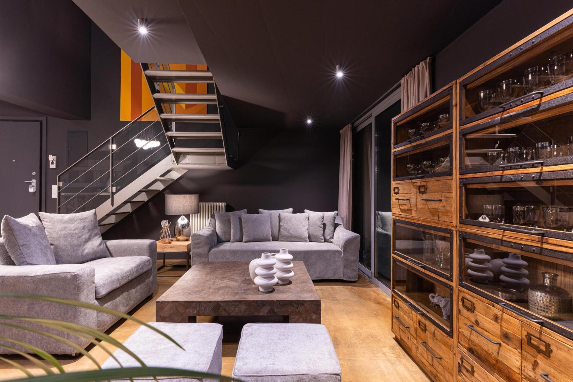 Ma Maison No5 Penthouse Loft, Private Heated Pool, Acropolis View, Ultra High Speed Internet 300 Mbps, Short Walk To Acropolis, Parking Upon Request, 1' From Metro Aten Exteriör bild